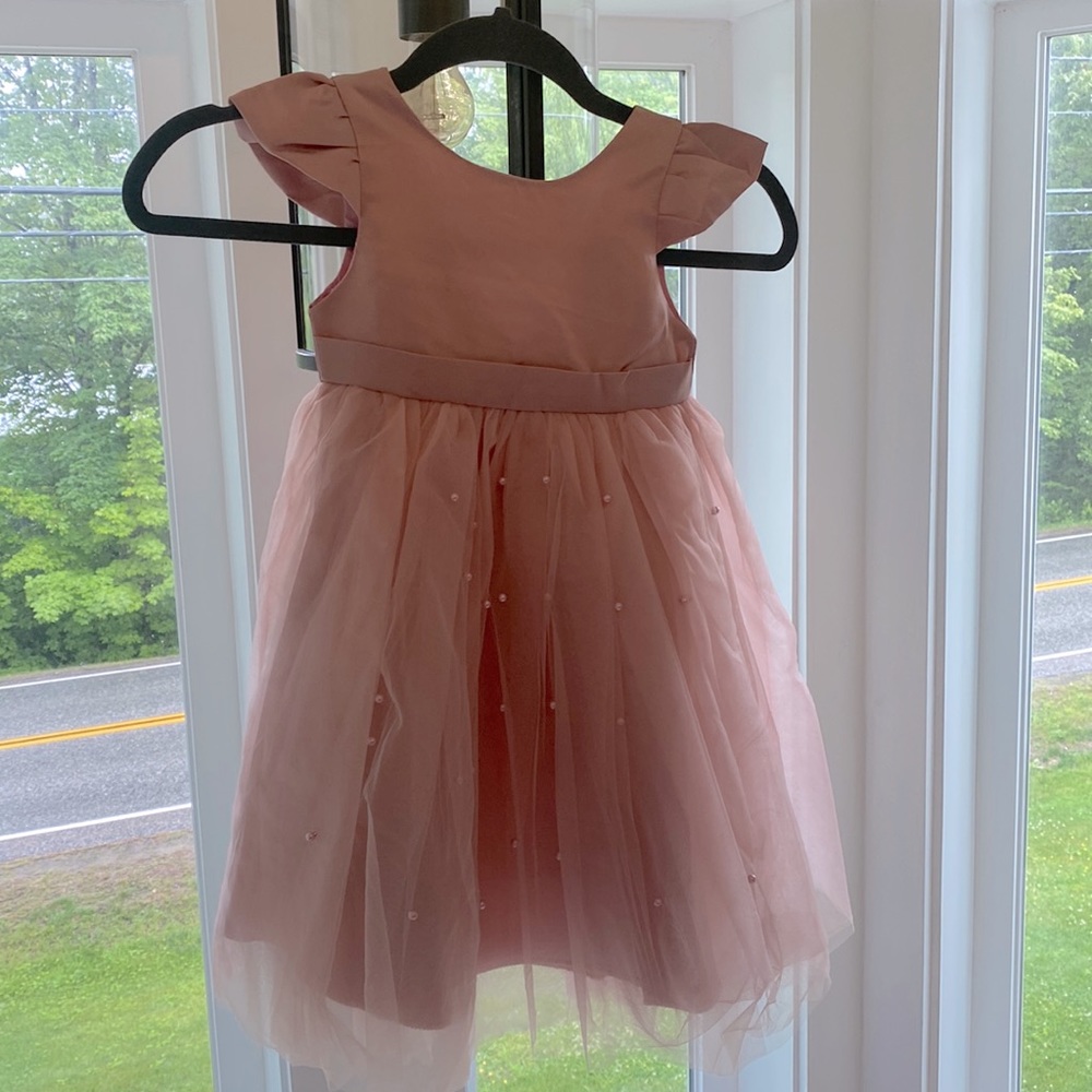 Dusty Rose Flower Girl/Occassion Dress